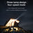 Supfire - Lampe frontale LED 1052lm blanc froid 6000K, rechargeable